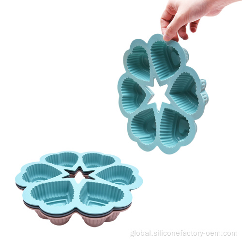 Silicone Cake Molds Love Heart Shape Cake Pan Silicone Factory